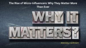 Micro-influencer recording social media content on smartphone in 2025