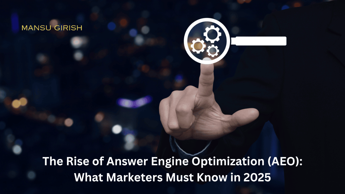 Answer Engine Optimization (AEO) 2025 concept for marketers