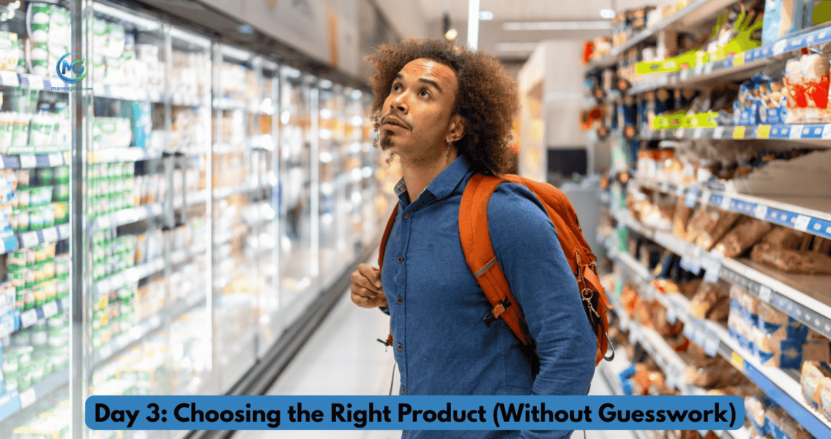 choosing the right shopify product for beginners