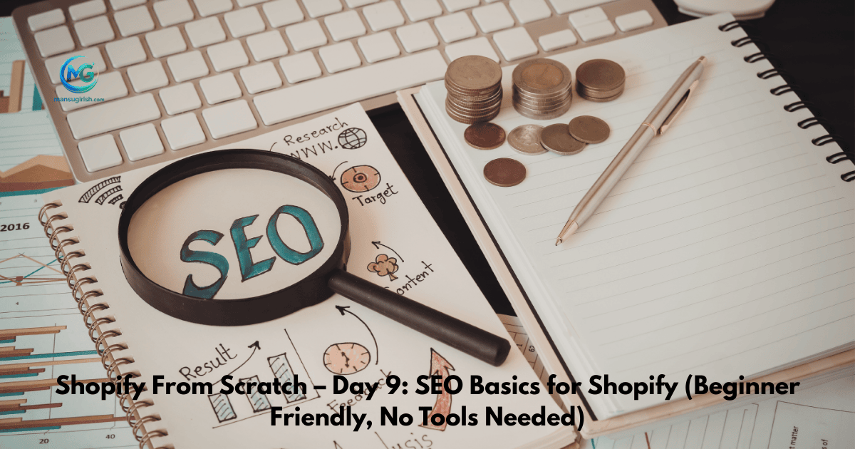 shopify seo basics for beginners