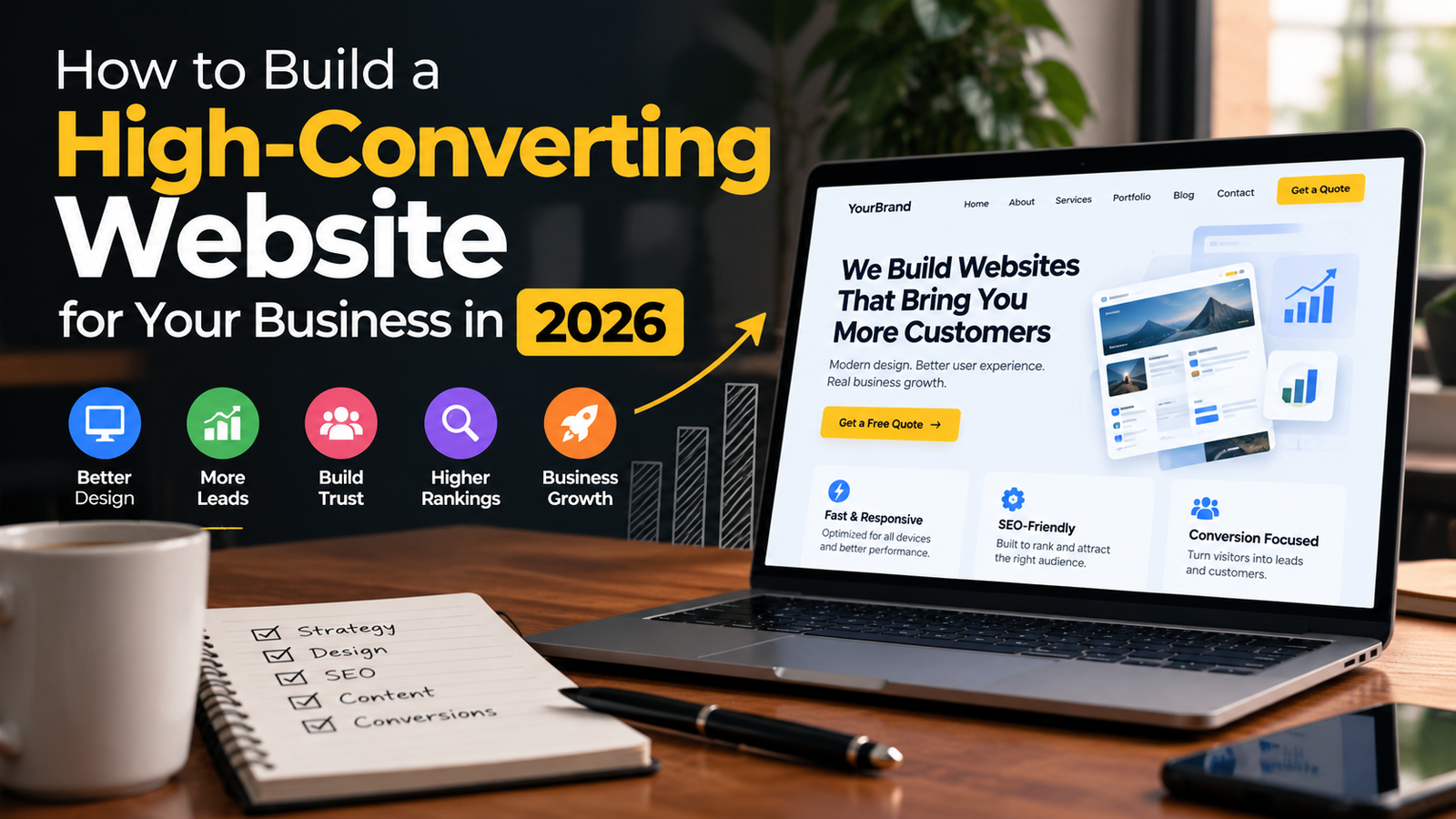 High-converting website for your business