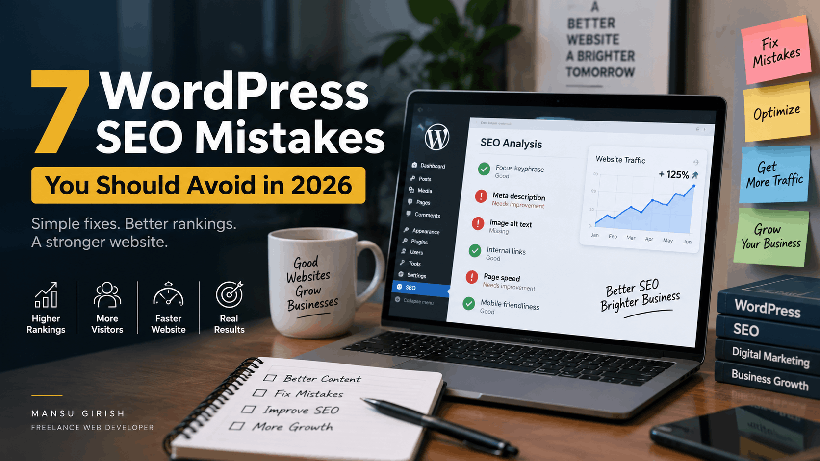 7 common WordPress SEO mistakes to avoid in 2026
