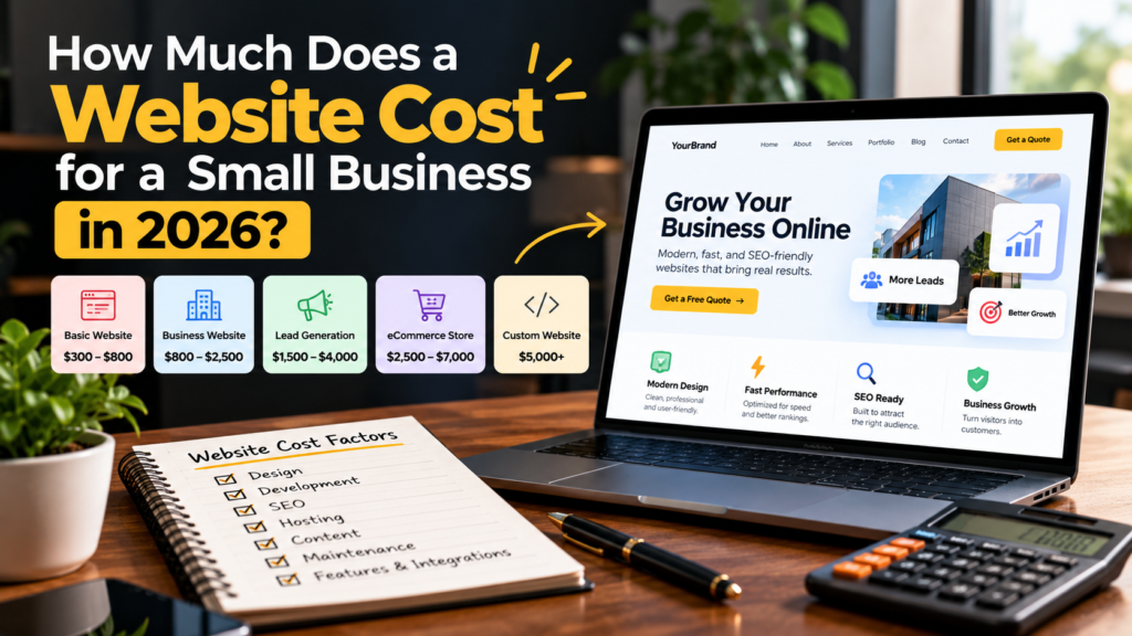 How Much Does a Website Cost for a Small Business in 2026?